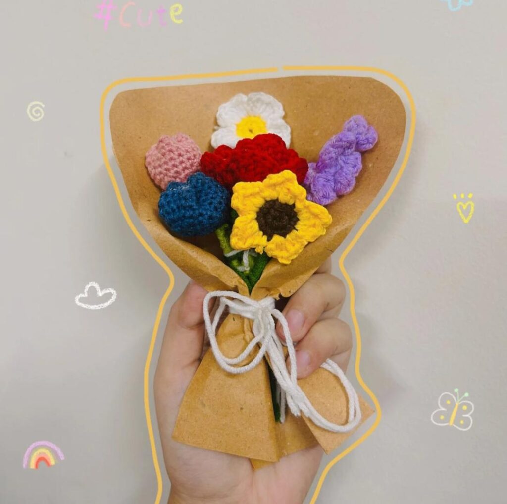 Mini Crochet Bouquet 💐