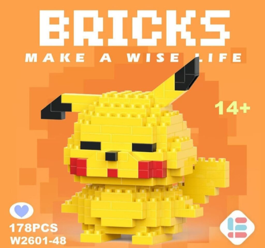 Pikachu Bricks